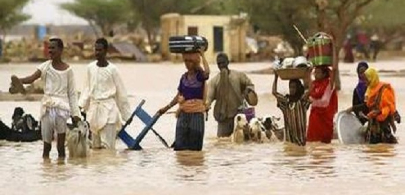 77 قتيلاً جراء فيضانات السودان