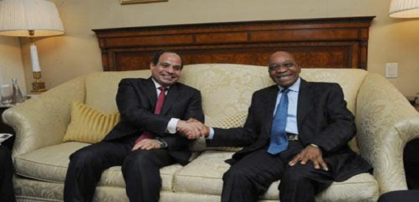 قمة مصرية – جنوب أفريقية تفتح المجال لمزيد من التعاون الإفريقى