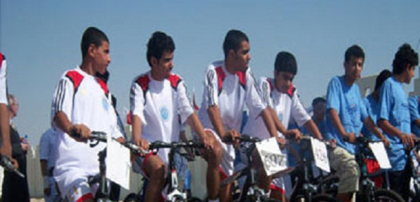 انتهاء المهرجان الرياضى للدراجات بميدان التحرير