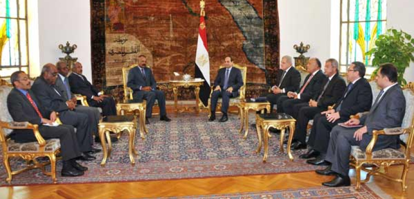 الرئيس السيسي يؤكد على أهمية البعد الأفريقى لمصر