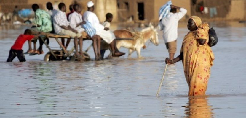 وصول طائرة المساعدات المصرية لمتضرري السيول والفيضانات بالسودان