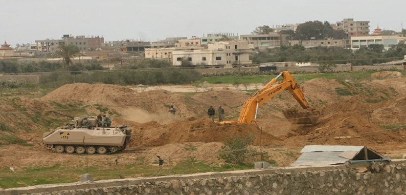 تدمير 7 فتحات أنفاق جديدة على الشريط الحدودى برفح مع قطاع غزة
