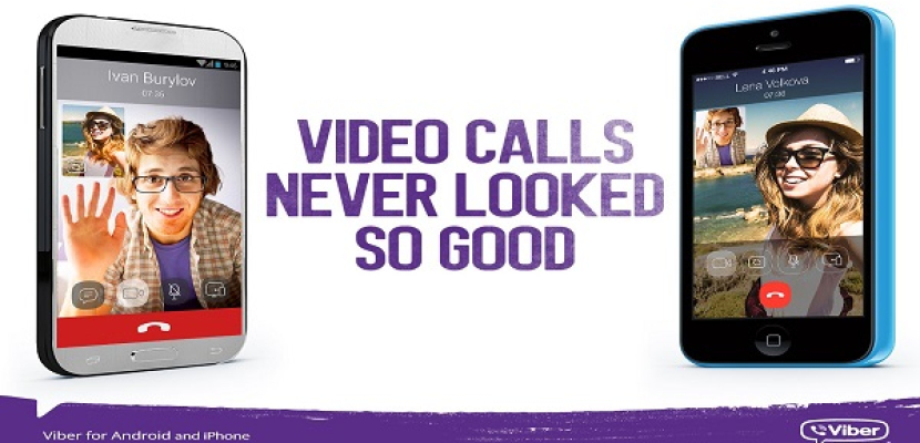 “فايبر” تدعم مُكالمات الفيديو على أندرويد وآيفون