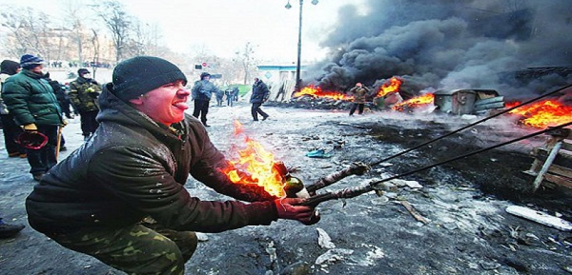 نزوح أكثر من 824 ألف شخص بسبب النزاع فى أوكرانيا