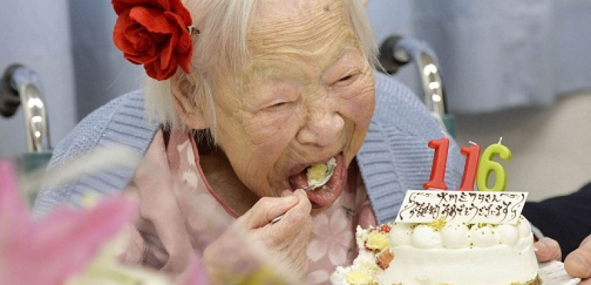 أقدم امرأة في العالم تحتفل بعيد ميلادها الـ 116