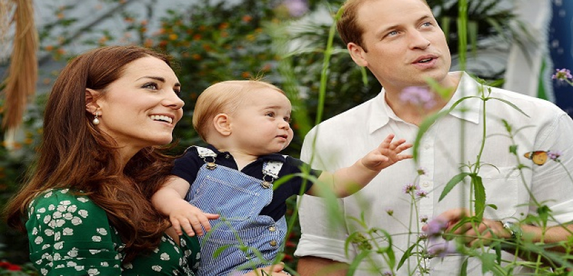 الأمير ويليام وزوجته كيت بانتظار مولودهما الثاني في أبريل