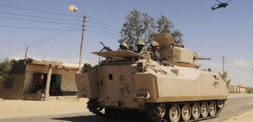 مصادر: قوات الأمن تفرض كردوناً بوسط سيناء لمنع تسلل الإرهابيين