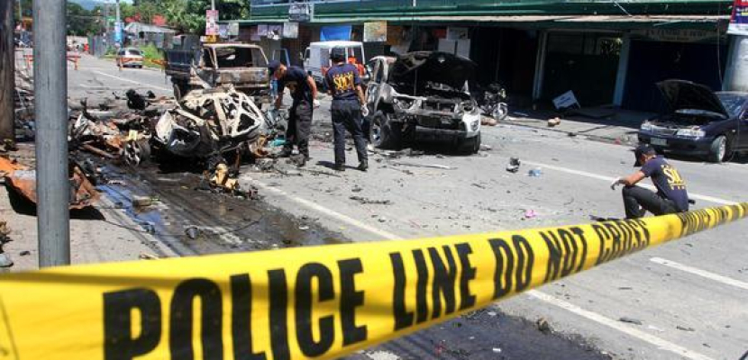 مقتل 3 وإصابة 22 شخصا في انفجار قنبلة جنوب الفلبين