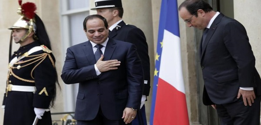 الخارجية الفرنسية : زيارة السيسي تؤكد الرغبة المشتركة في تعزيز الشراكة