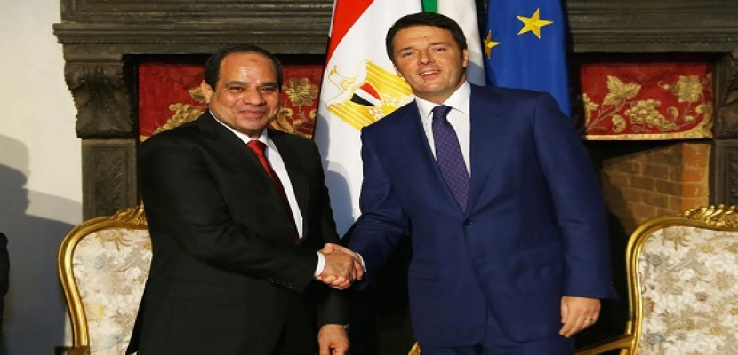 مصر وإيطاليا توقعان 9 اتفاقيات باستثمارات تصل إلى نصف مليار دولار