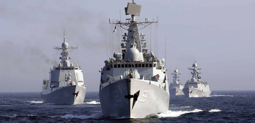 سفن حربية روسية تجري مناورات في البحر الأسود تزامنا مع مناورات الناتو