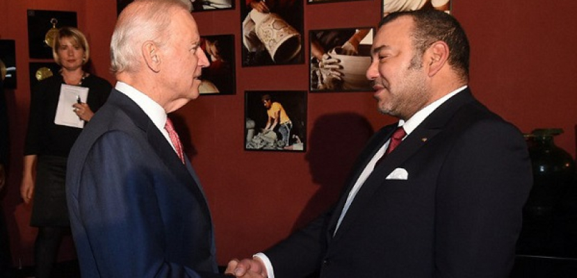 الملك محمد السادس يلتقي بايدن في مستهل زيارة للمغرب