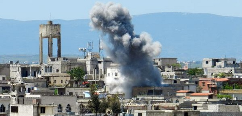 ارتفاع حصيلة ضحايا قصف طيران النظام السوري على حلب إلى 28 شخصا
