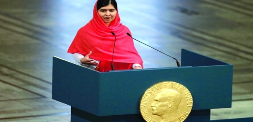 ملالا تتسلم نوبل للسلام
