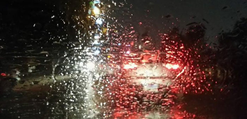 سقوط أمطار متوسطة على القاهرة والاسكندرية وعدد من المحافظات