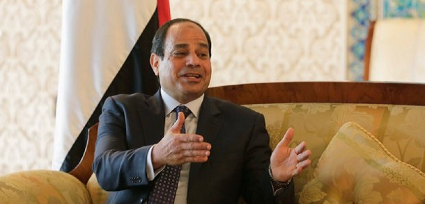 السيسي: هناك جو من التفاؤل في مصر بعد فترة عصيبة مرت بها