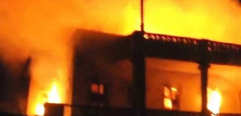 محافظ القليوبية يأمر بإخلاء 24 أسرة من مسكنها لتضررهم بحريق قليوب