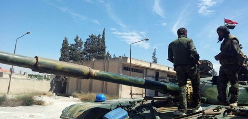 الجيش السورى يسيطر على قريتين جنوب البلاد