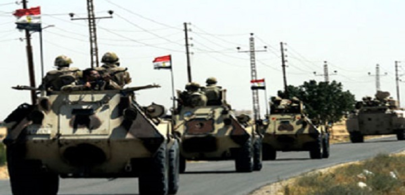 الجيش يدمر 20 ألف لتر وقود لجماعات مسلحة بالشيخ زويد