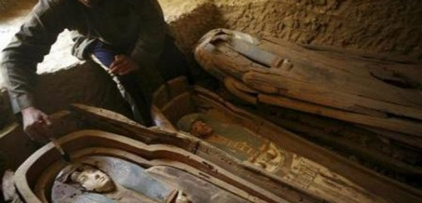 العثور على 3 توابيت خشبية أثرية في صعيد مصر‏