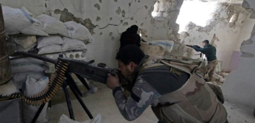 70 من المعارضة المسلحة ينشقون وينضمون إلى الجيش السوري في دمشق