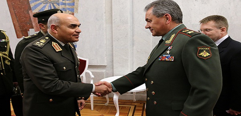 وزارة الدفاع الروسية تعلن توقيع 3 اتفاقيات تعاون عسكرى مع مصر