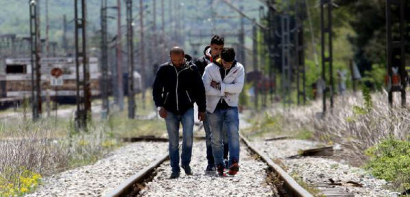 مصرع 14 مهاجرا صدمهم قطار قرب مدينة فيليس بمقدونيا