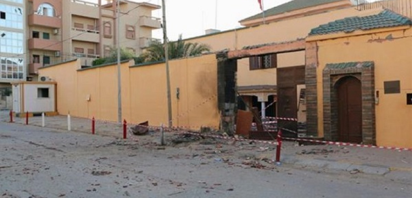 داعش ليبيا يتبنى تفجير السفارة الاسبانية بطرابلس