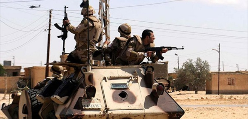 المتحدث العسكري: استشهاد ستة من رجال الجيش وإصابة اثنين في انفجار مركبة في سيناء