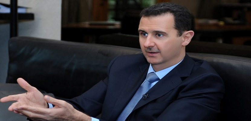 الأسد يعلن استعداده للتخلى عن السلطة إذا كان سببا للصراع فى البلاد