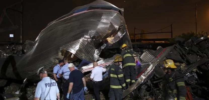 مصرع 5 وإصابة أكثر من 50 في حادث قطار فيلادلفيا