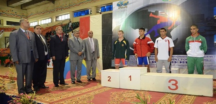 مصر تحصد 20 ميدالية متنوعة في بطولة أفريقيا للمصارعة