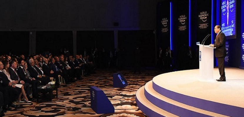 بالفيديو.. السيسي يعلن استضافة مصر للمنتدى الاقتصادي العالمي في مايو 2016 بشرم الشيخ