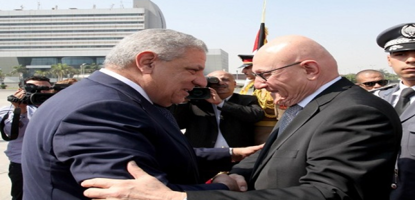 جلسة مباحثات مصرية لبنانية بين رئيسى وزراء البلدين