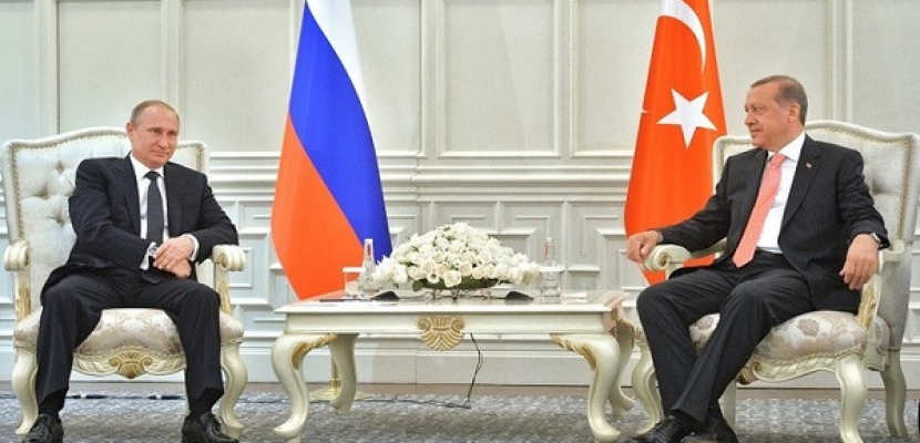 بوتين وأردوغان يناقشان مشاريع مشتركة والمشاكل الإقليمية والثنائية