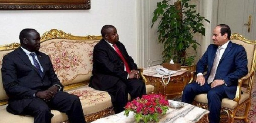 السيسي يستقبل وزير العدل والشئون الدستورية بجمهورية أوغندا