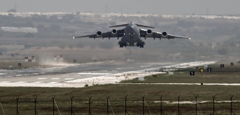 البنتاجون : انطلاق أولى الهجمات الجوية ضد تنظيم داعش من قاعدة انجرليك التركية