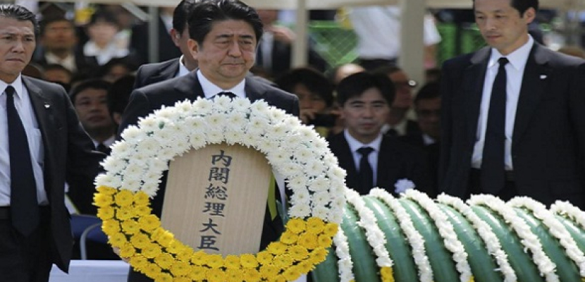 اليابانيون يحيون ذكري «مأساة ناجازاكى»