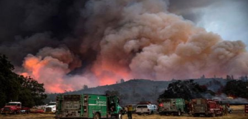 إجلاء 13 ألف شخص من كاليفورنيا الأمريكية لحرائق الغابات
