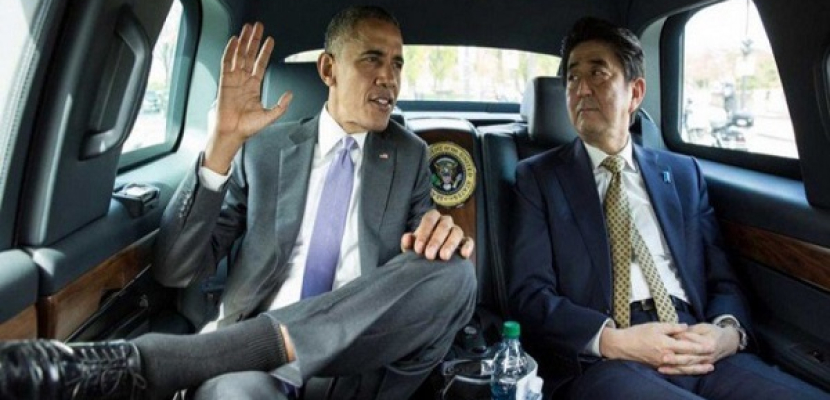 رئيس وزراء اليابان وأوباما يناقشان قضية التجسس الأمريكية