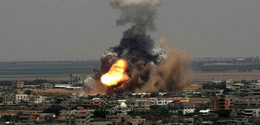 الطيران الإسرائيلي يشن غارة جوية على غزة