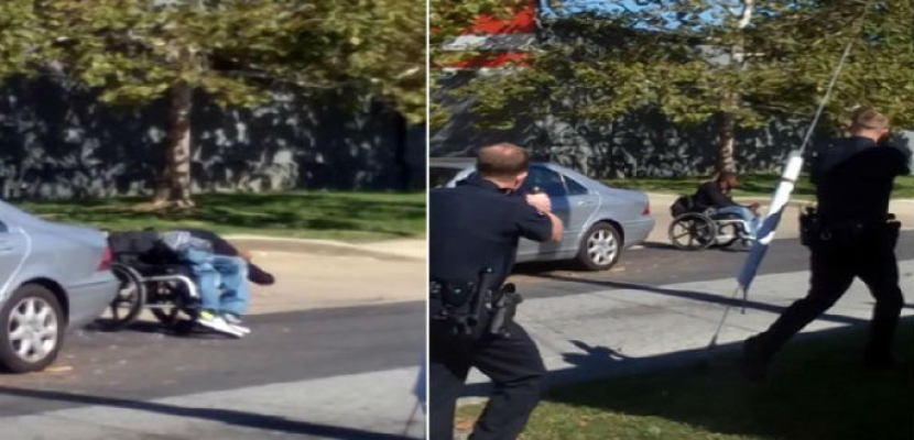 مشلول يسقط برصاص الشرطة الأميركية لأنه رفض رفع يديه