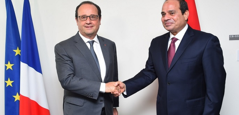 انطلاقة جديدة للعلاقات المصرية الفرنسية مع زيارة هولاند