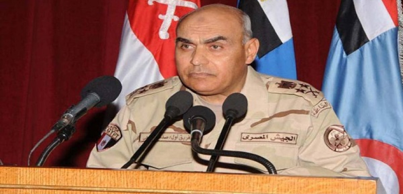 وزير الدفاع: القوات المسلحة ماضية بكل قوة وحزم فى حربها ضد الإرهاب