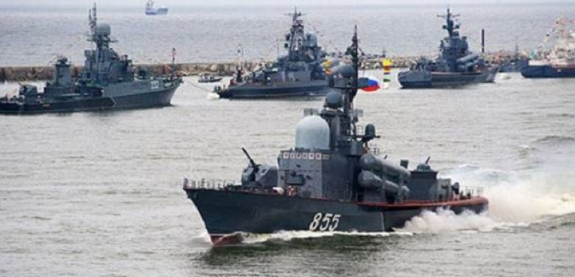 روسيا تجري مناورات حربية جديدة في بحر قزوين