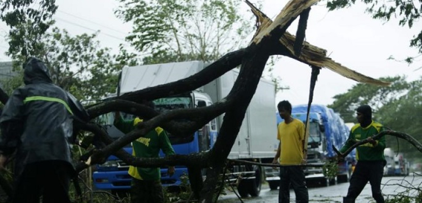 إعصار كوبو يضرب شمال الفلبين
