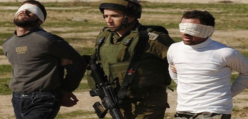 قوات الاحتلال تعتقل 34 فلسطينيا فى الضفة والقدس وقطاع غزة