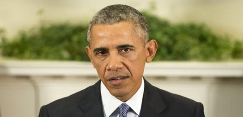 أوباما يبحث مع فريق الأمن القومي تطورات هجمات باريس