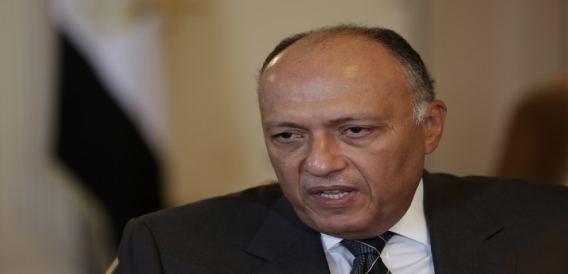 وزير الخارجية يكلف سفارة مصر بتل أبيب بالاتصال مع الجانب الإسرائيلي لوقف التصعيد