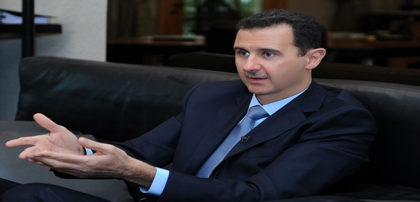 الأسد: الحملة الروسية السورية مهمة لإنقاذ الشرق الأوسط